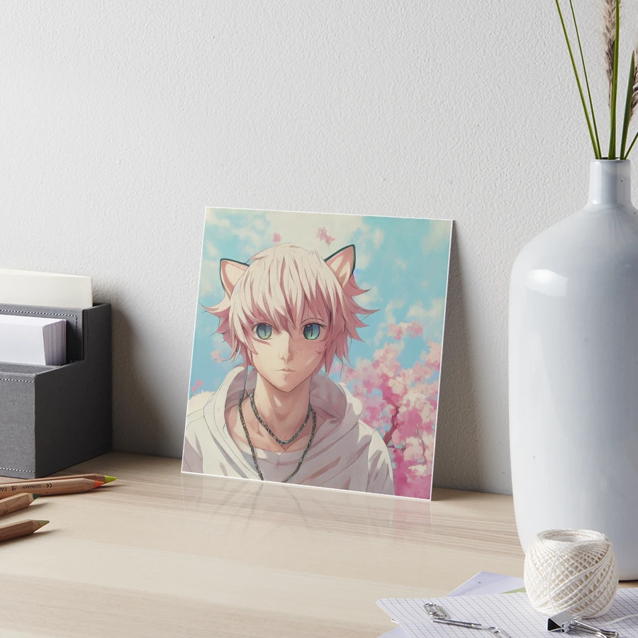 Futuristic anime CatBoy gifts for manga lovers Art Board Print for Sale by  MobiusSpot