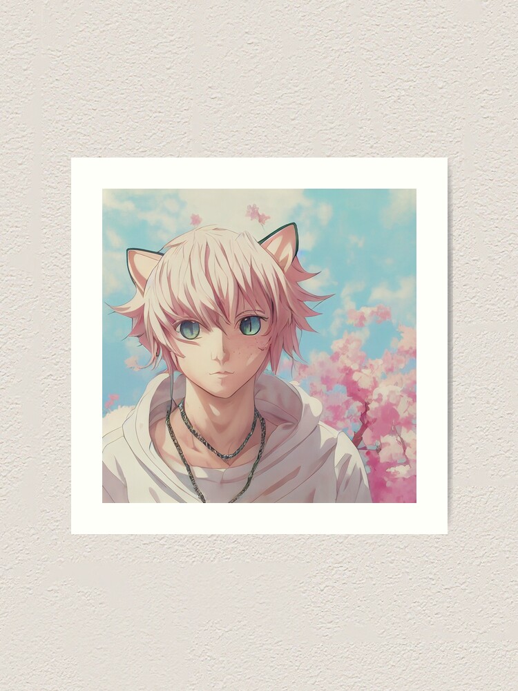Futuristic anime CatBoy gifts for manga lovers Sticker for Sale by  MobiusSpot