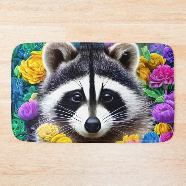 Item preview, Racoon Contemporary Modern Artwork designed and sold by davidelder.