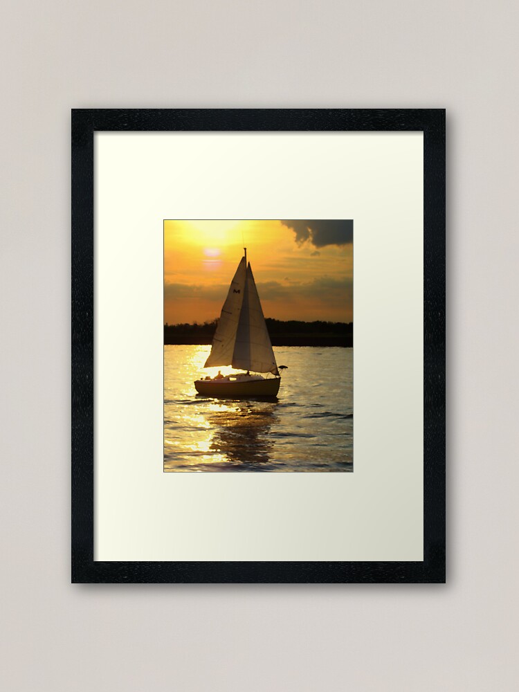 Alternate view of The Port of Heaven Framed Art Print