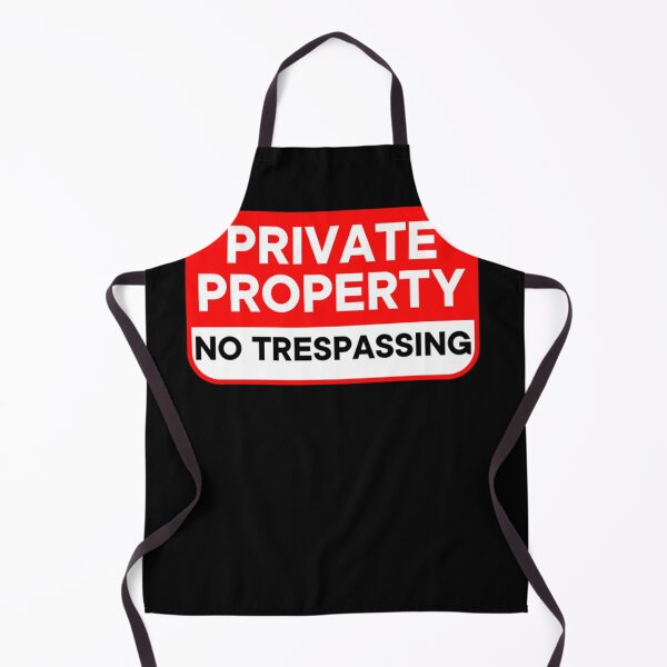 Item preview, Private Property No Trespassing Classic T-Shirt designed and sold by FienNimwegen.