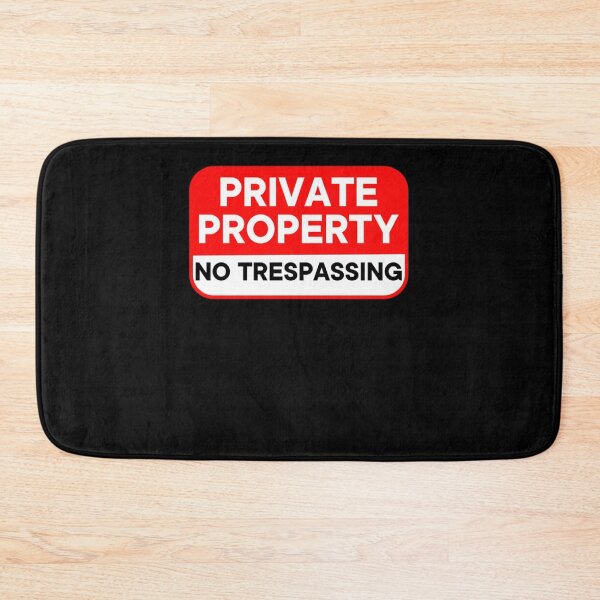 Item preview, Private Property No Trespassing Classic T-Shirt designed and sold by FienNimwegen.