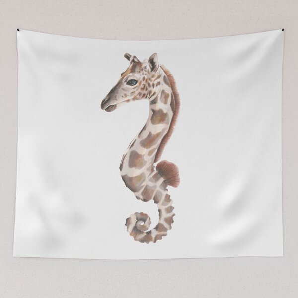 Item preview, Sea giraffe designed and sold by DoughtycreARTiv.