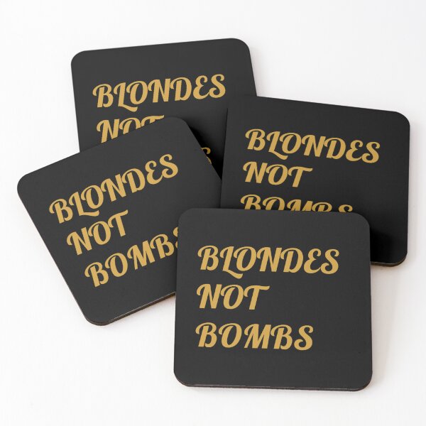 Item preview, Flight Of The Conchords Blondes Not Bombs Pullover Hoodie designed and sold by Mumbleshawkins.