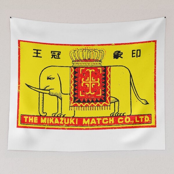 Item preview, Safety Matches Elephant Crown designed and sold by Yeaha.