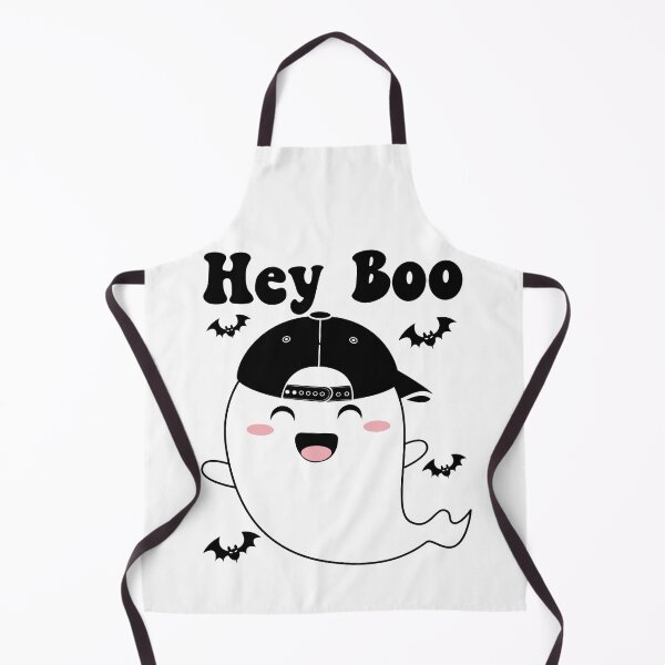 Item preview, Hey Boo Cute and Funny Halloween Ghost designed and sold by PearlMoonGrapes.