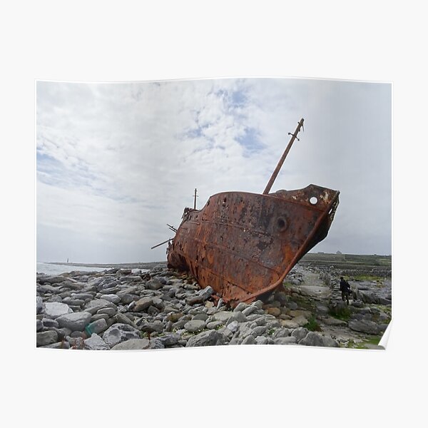 Plassey shipwreck Poster
