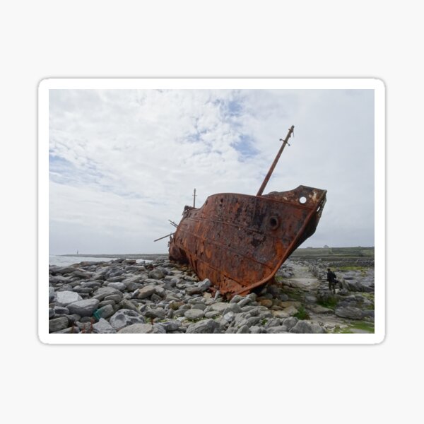 Plassey shipwreck Sticker