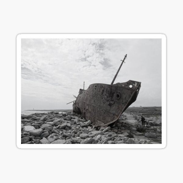 Plassey shipwreck Sticker
