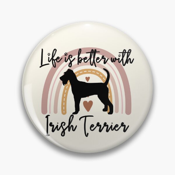 Item preview, Irish Terrier Dog Rainbow Aesthetic Boho designed and sold by rafaeltto.