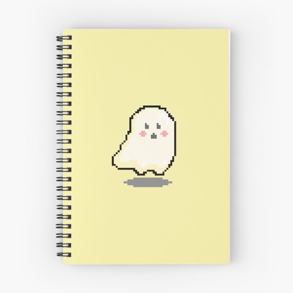 Item preview, Pixel Cute Ghost (Yellow) designed and sold by pixel-chick.