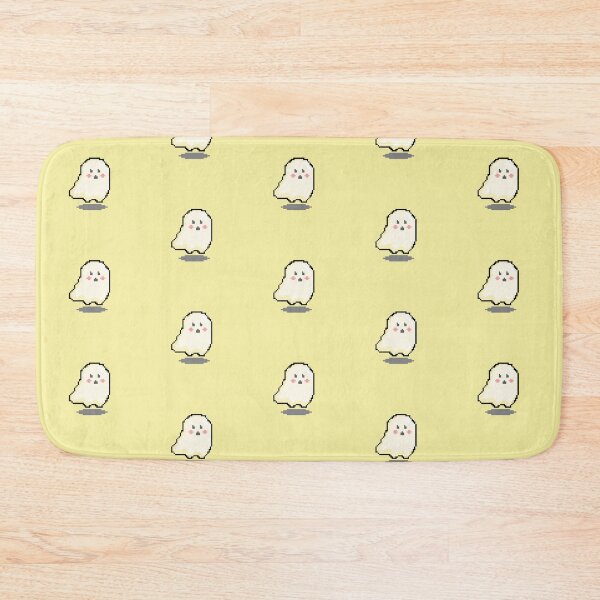 Item preview, Pixel Cute Ghost (Yellow) designed and sold by pixel-chick.