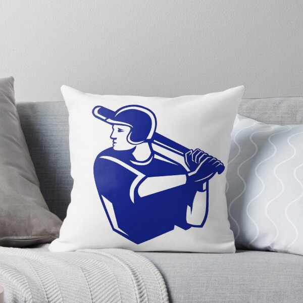 Item preview, American Baseball Player Batting Side Retro designed and sold by patrimonio.