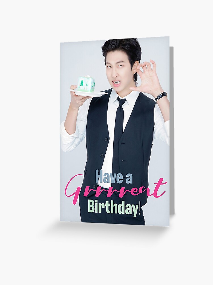 BTS greeting card - Happy Birthday RM Namjoon