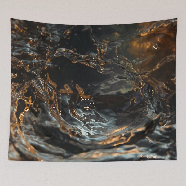 Item preview, river waves Pure transparent designed and sold by Deep Blue Ocean.