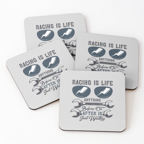 Item preview, Racing is life  Anything before or after is just waiting designed and sold by sams-eshophere.