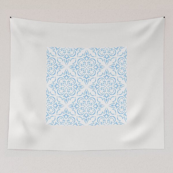 Item preview, Arabic Tiles Style Blue And White designed and sold by Yassin  KM.