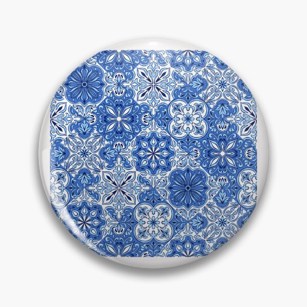 Item preview, Arabic Tiles Style Blue And White Art designed and sold by Yassin  KM.
