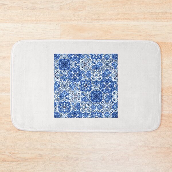 Item preview, Arabic Tiles Style Blue And White Art designed and sold by Yassin  KM.