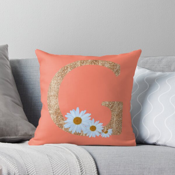 Item preview,  Floral Shine Letter G,  Educational Sticker, designed and sold by saimzgraphics.
