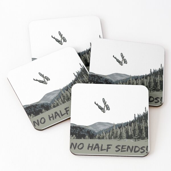 Item preview, No Half Sends! - MTB Downhill designed and sold by Design--Spore.