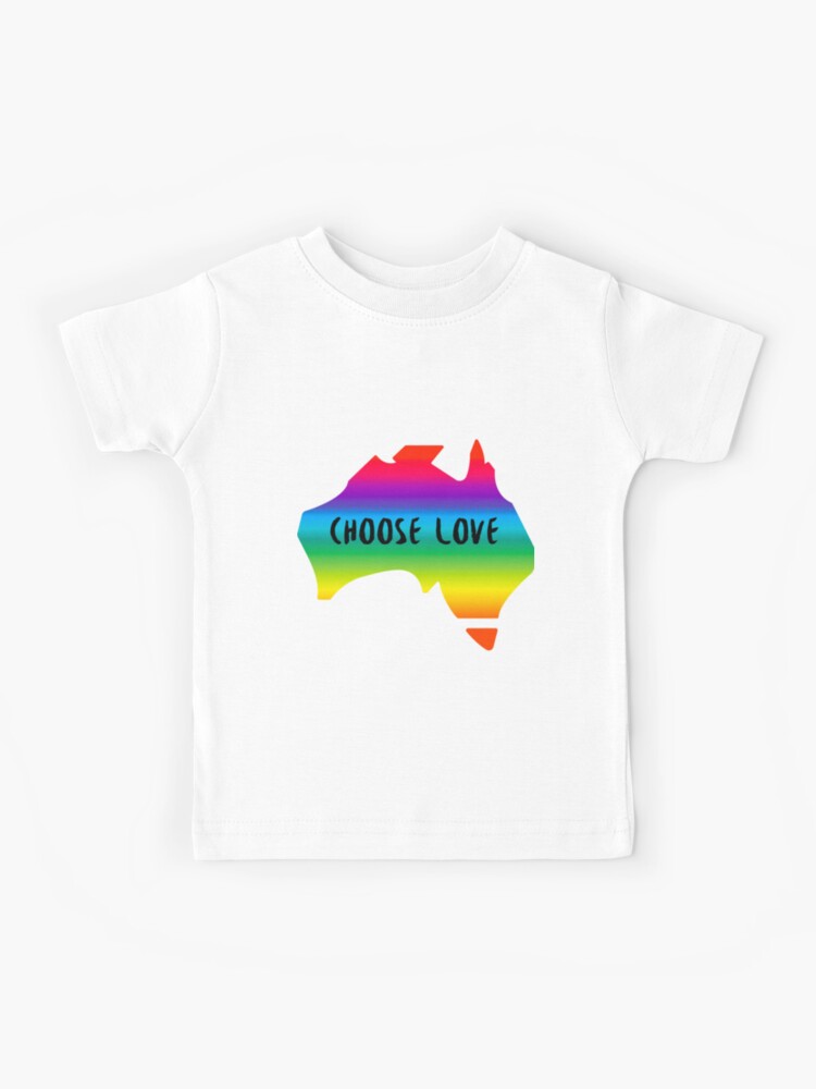 Love Equality Australia" Kids T-Shirt for Sale by elephantbay | Redbubble