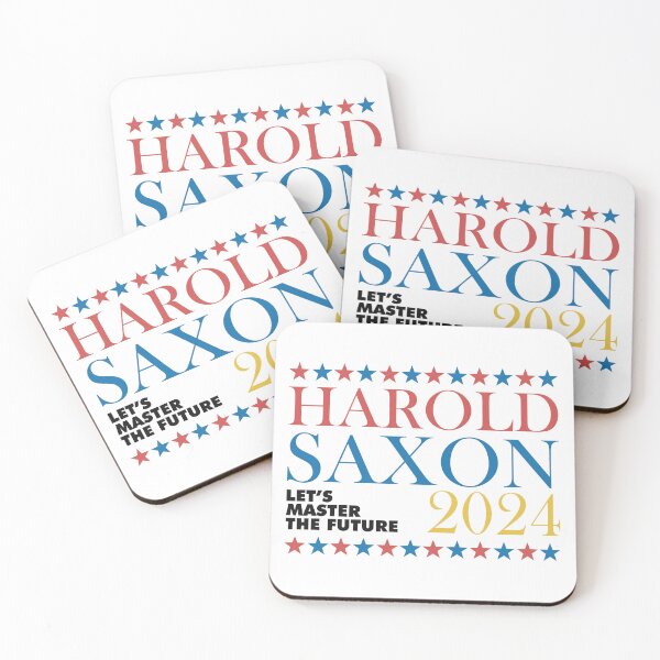Item preview, Vote Harold Saxon 2024 designed and sold by ToruandMidori.