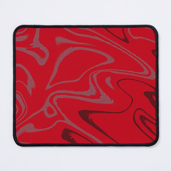 Item preview, Rich Black Red Gray Liquid Marble Abstract Pattern designed and sold by Tamas Das.