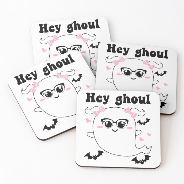 Item preview, Hey Ghoul Cute and Funny Halloween Ghost designed and sold by PearlMoonGrapes.