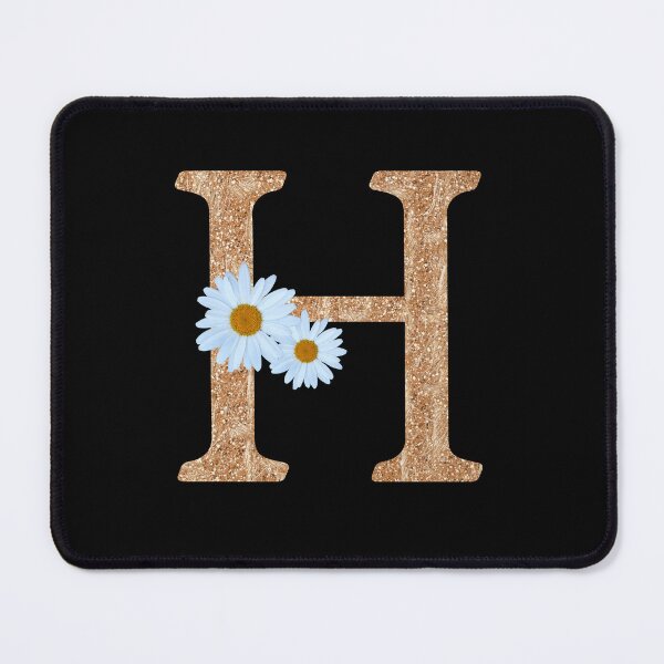 Item preview, Copy of Floral Shine Letter H, Educational Sticker, designed and sold by saimzgraphics.