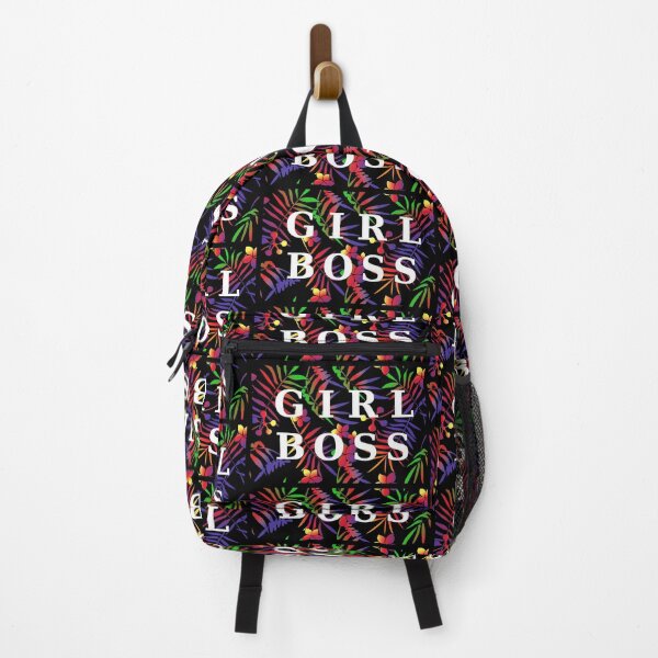 Item preview, GIRL BOSS- trendy motivational floral  designed and sold by josephsteez.