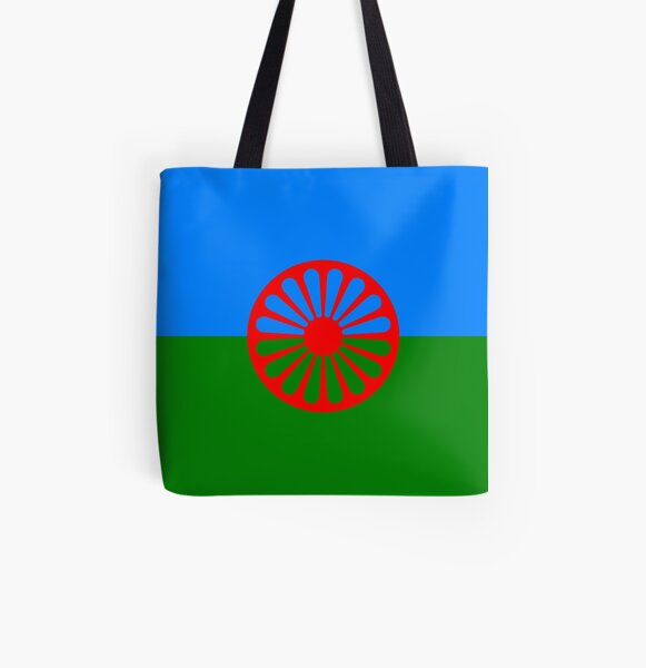 Bandera gitana Bolsa estampada de tela