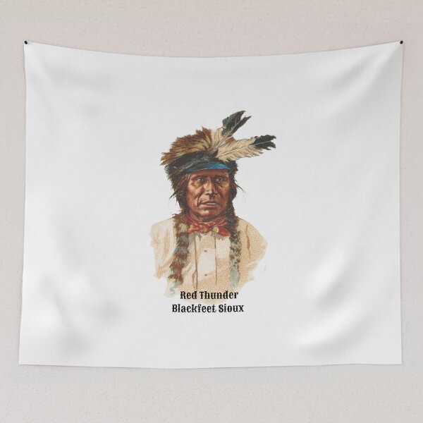 Item preview, Chief Red Thunder Blackfeet Sioux designed and sold by heringa.