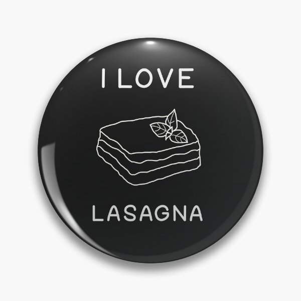 Item preview, I love lasagna foodie designed and sold by khulisara246.