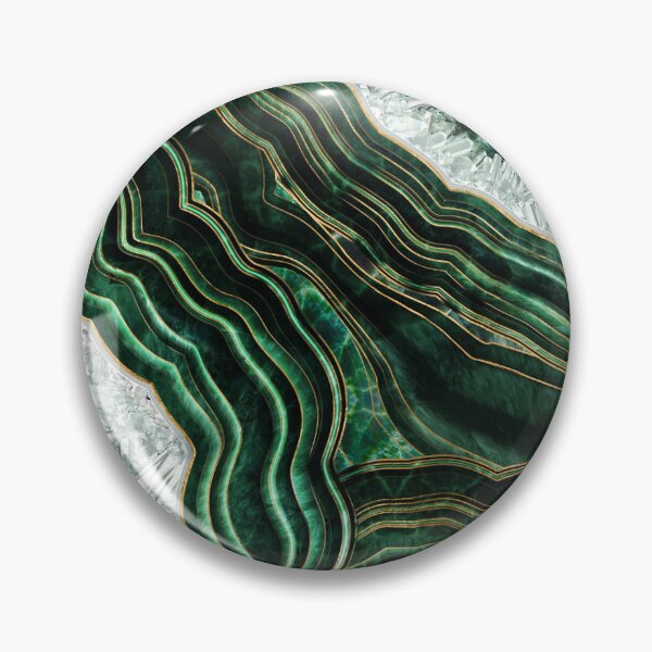 Item preview, Moss Green Geode and Crystas Digital Art designed and sold by k9printart.