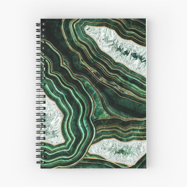 Item preview, Moss Green Geode and Crystas Digital Art designed and sold by k9printart.