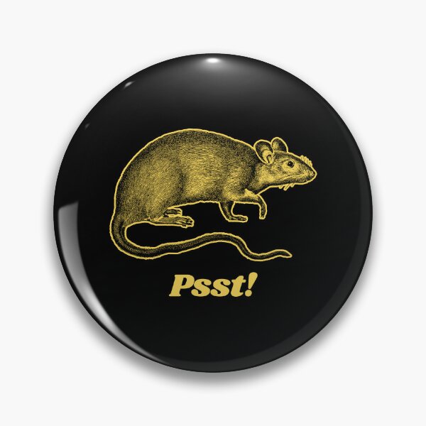Item preview, Psst - Rat Patterns for T-shirts, stickers and other accessories designed and sold by Ridiculam Toga.