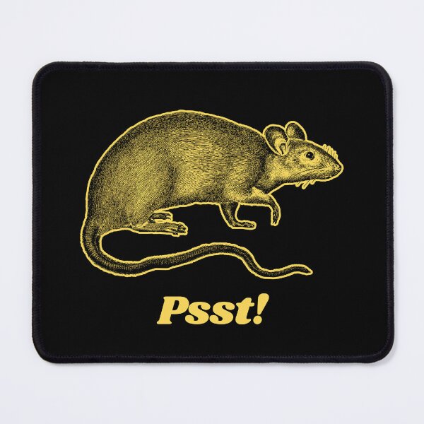 Item preview, Psst - Rat Patterns for T-shirts, stickers and other accessories designed and sold by Ridiculam Toga.