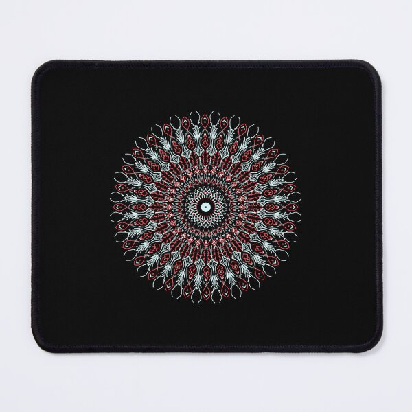 Item preview, red mandala design designed and sold by Akashdigiart.