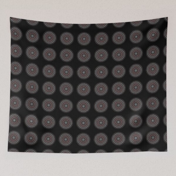 Item preview, red mandala design designed and sold by Akashdigiart.