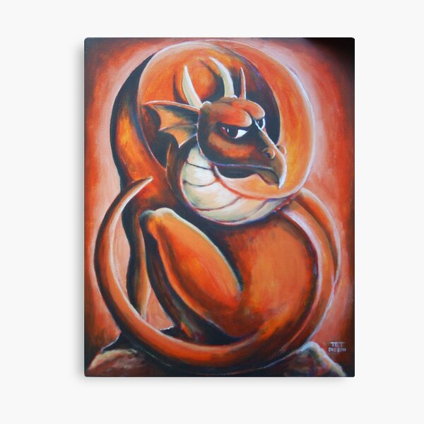 Red Dragon Canvas Print