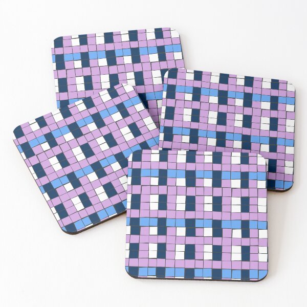 Item preview, Purple squares tartan designed and sold by CatsHappy.
