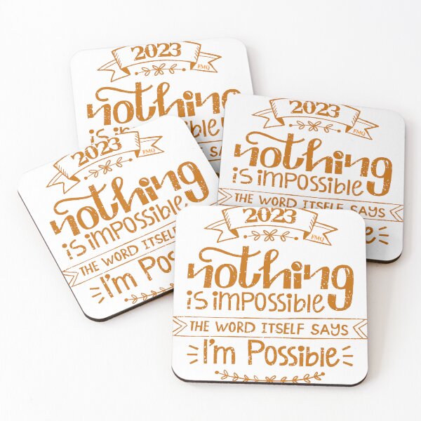 Item preview, Nothing is Impossible designed and sold by FMQ Store.
