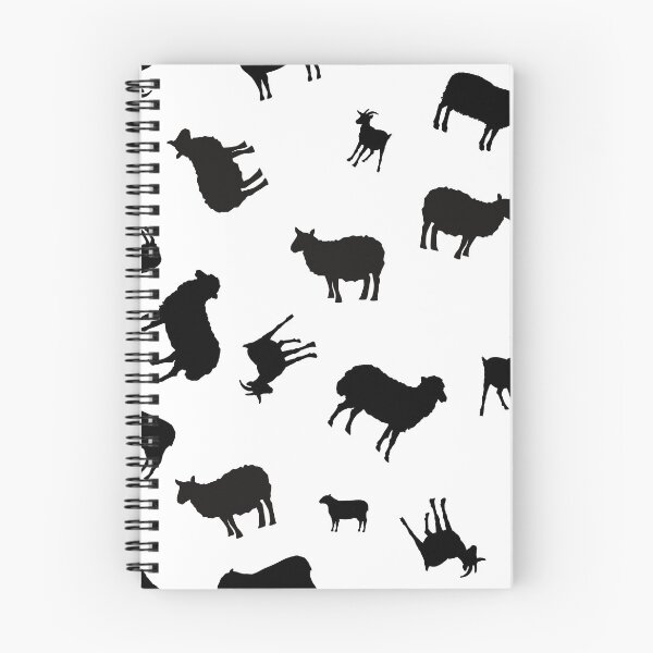 Aperçu de l'œuvre Modèle sans couture avec des moutons par Heringa créée et vendue par heringa.