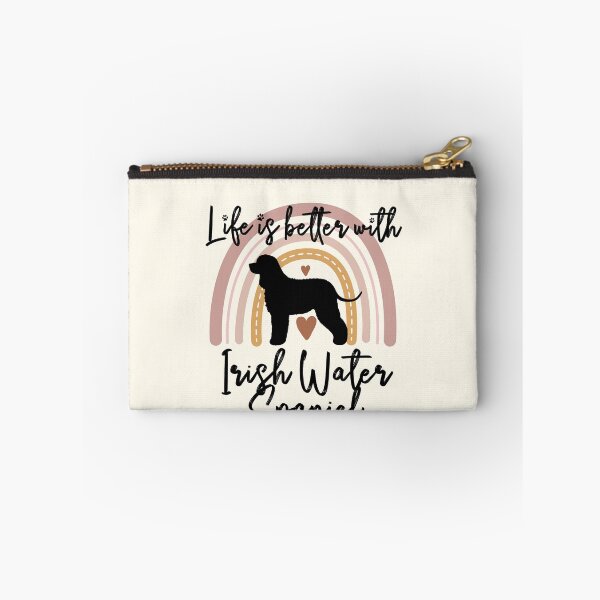 Item preview, Irish Water Spaniel Dog Rainbow Aesthetic Boho designed and sold by rafaeltto.