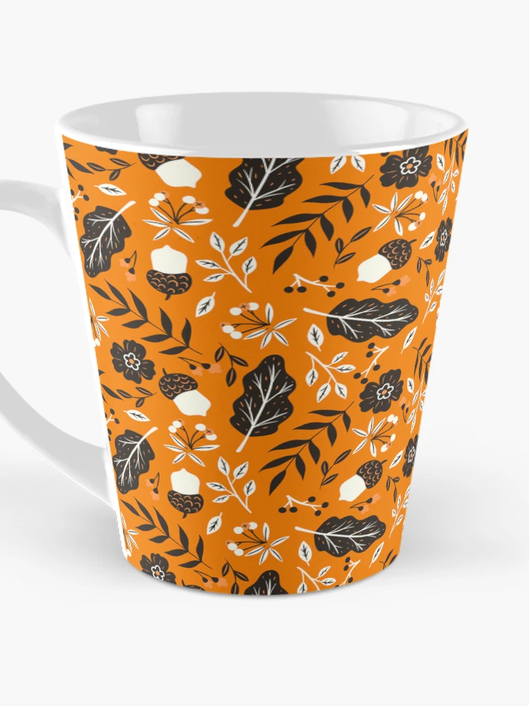 Thumbnail 3 of 4, Coffee Mug, Fall Pattern designed and sold by Summermint.