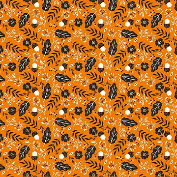 Artwork thumbnail, Fall Pattern by Summermint