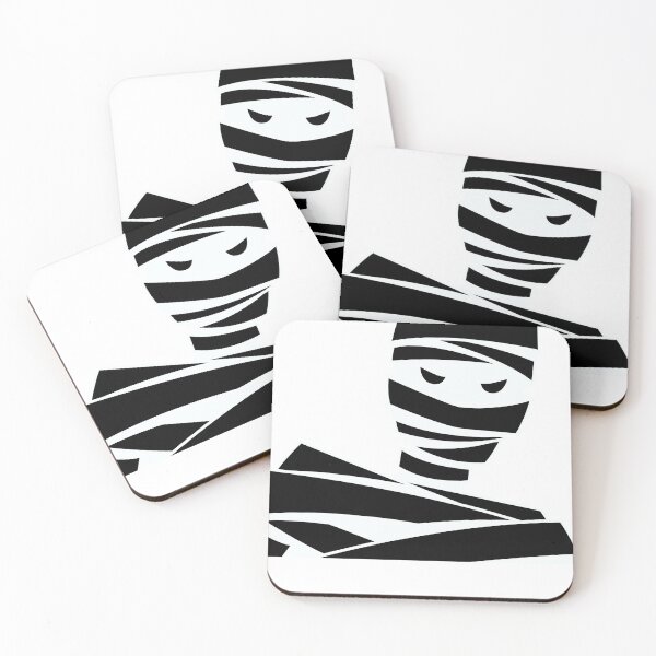 Item preview, Mummy - Halloween Essentials - Halloween Mummy- Halloween Gift - White version designed and sold by NotUrAverageART.