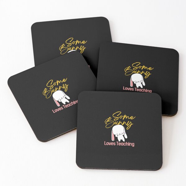 Item preview, Some Bunny Loves Teaching designed and sold by ilalang-by-eka.