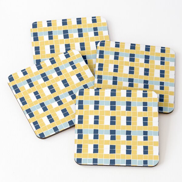 Item preview, Yellow mosaic pattern designed and sold by CatsHappy.
